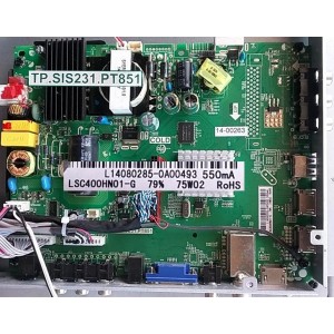 BLAUPUNKT BP4020FHDV MAIN BOARD L14080285 TP.SIS231.PT851